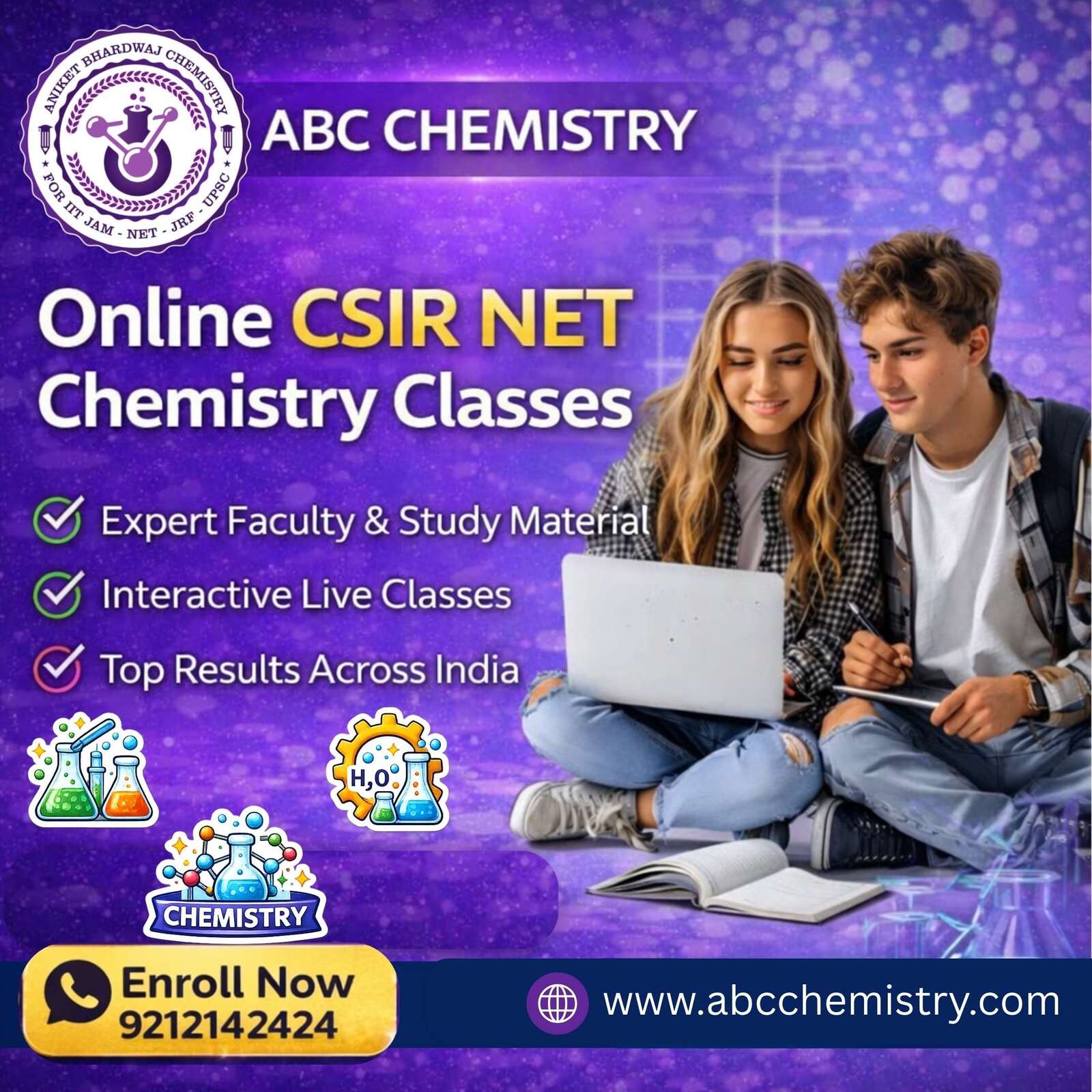 Best Online CSIR NET Chemistry Classes in India